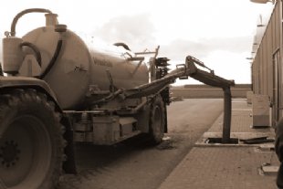 slurry tanker for waste management tab